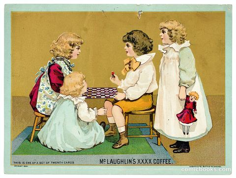 McLaughlin's Coffee Trade Card: Children's Scenes Series