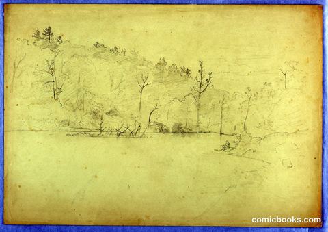 Study of landscape, Delaware River