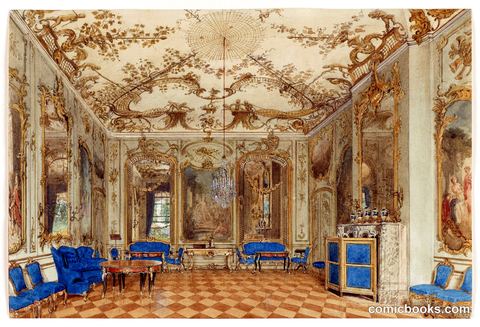 Concert Room of Sanssouci Palace, Potsdam