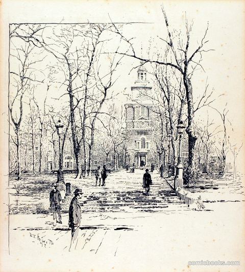 Philadelphia, View from the Park