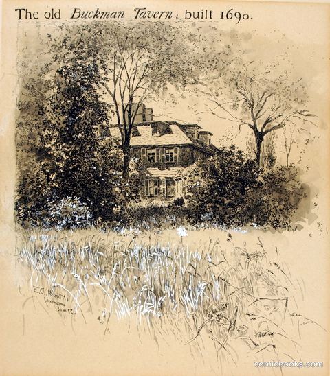 The Old Buckman Tavern, Built 1690