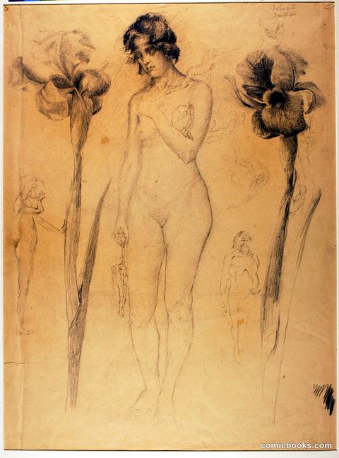 Nude and Iris