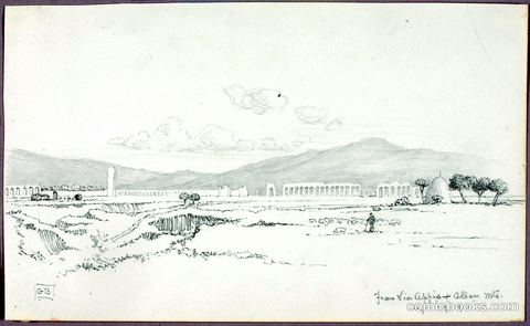 From Via Appia and Alban Mountains