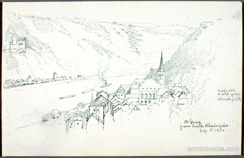 St. Goar from Castle Rheinfels