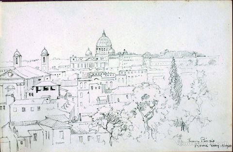 From Pincio, Rome