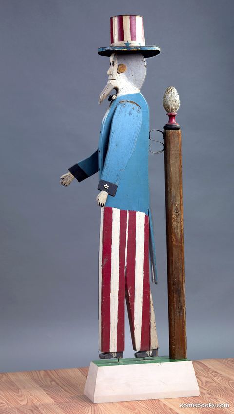 Uncle Sam Recruiting Figure