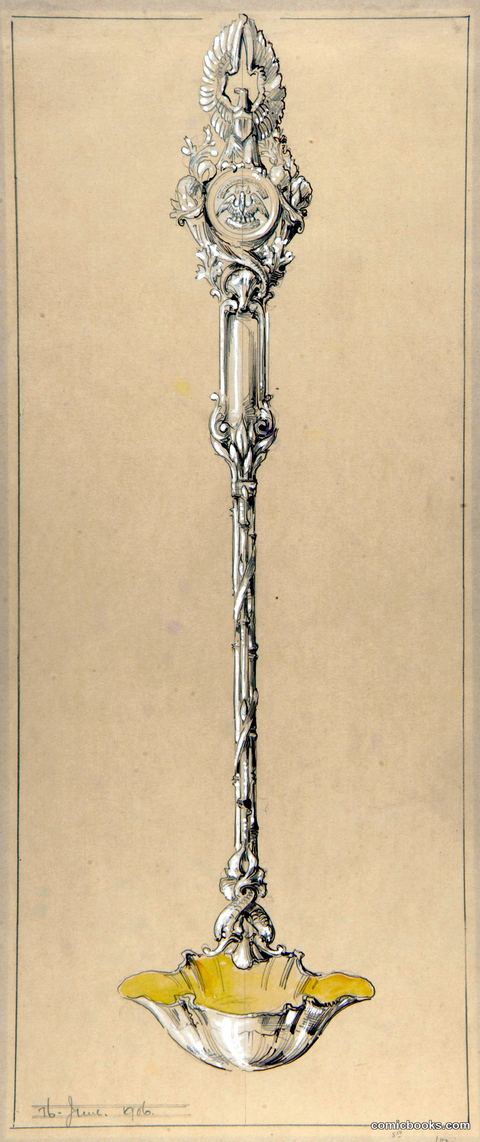 Decorative Ladle Design