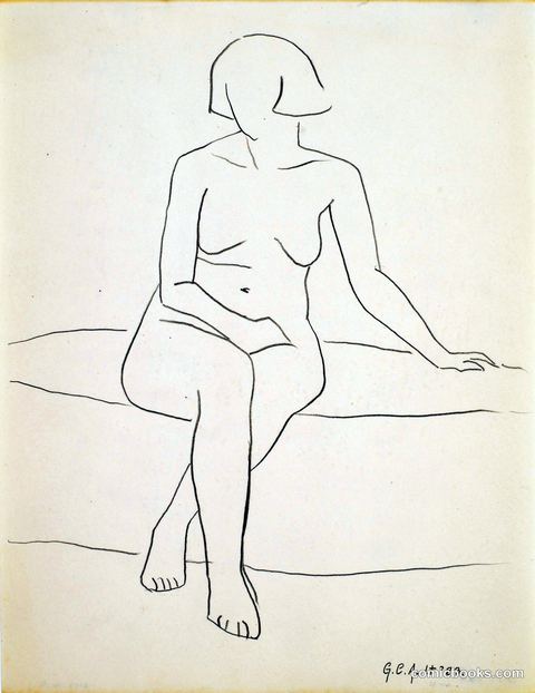 Untitled (Seated Female Figure)