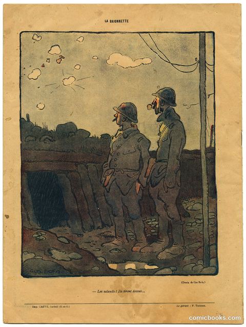 La Baïonnette: "Les salauds! Ils tirent dessus..."
