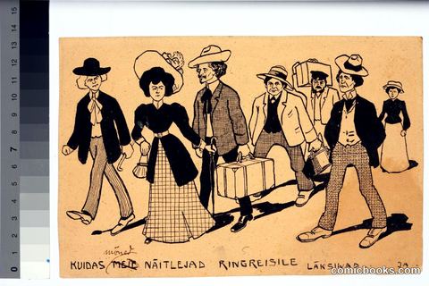 Kuidas mõned näitlejad ringreisile läksiwad [How Some Actors Went on Tour]