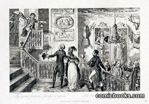 Scene from Scott's <em>The Antiquary</em>