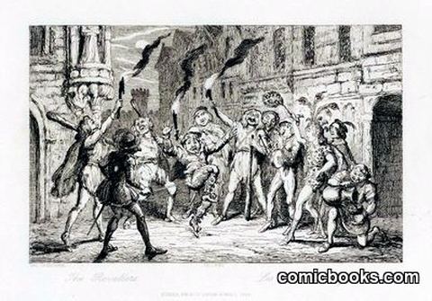 Scene from *The Fair Maid of Perth*