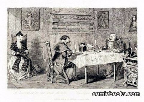 Scene from *The Heart of Mid-Lothian*