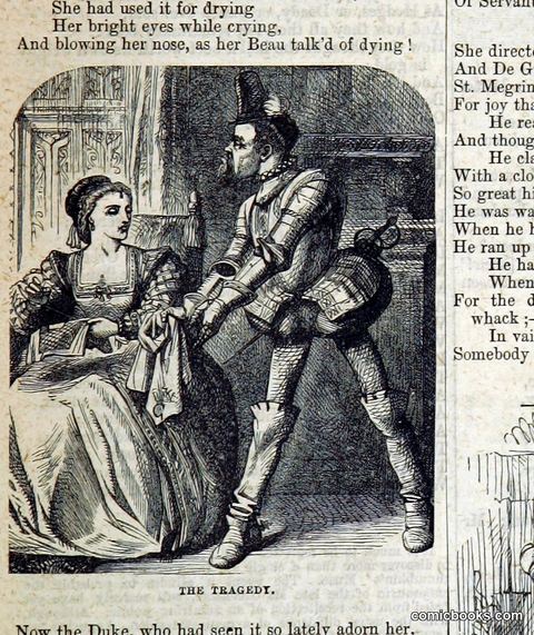 "The Tragedy" — Illustration from *The Ingoldsby Legends*, People's Edition
