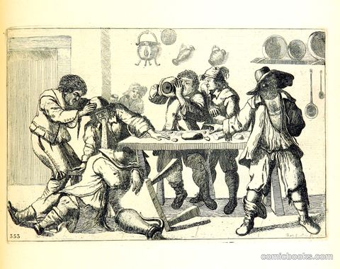 A Tavern Scene