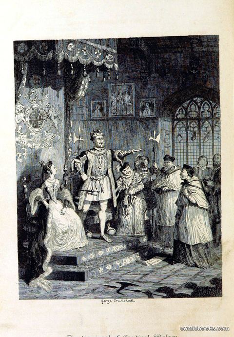 A Royal Audience Scene from Windsor Castle