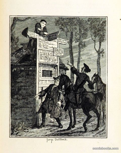Highwaymen at the Willesden Parish Signpost