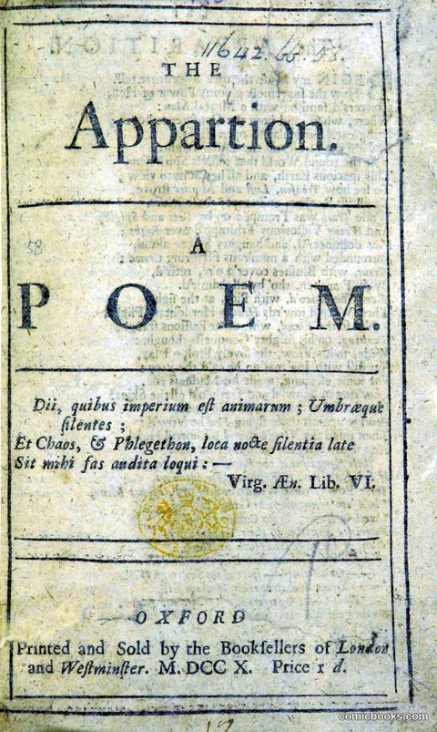 The Apparition: A Poem