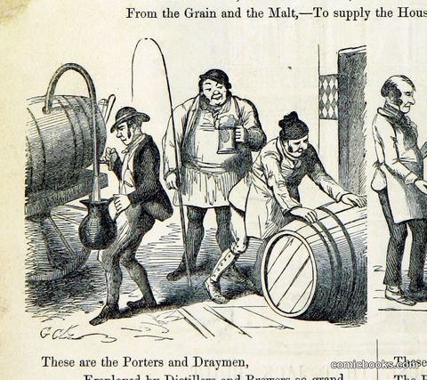 Porters and Draymen (from The House that Jack Built)