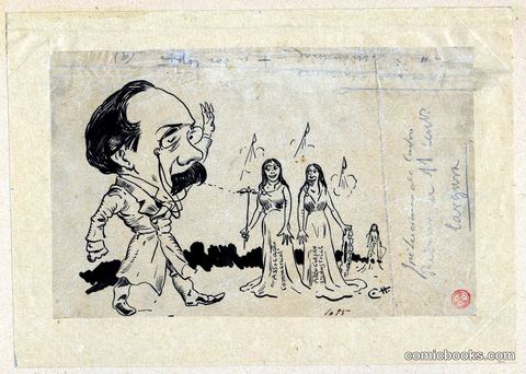 Portuguese Political Caricature: José Luciano de Castro