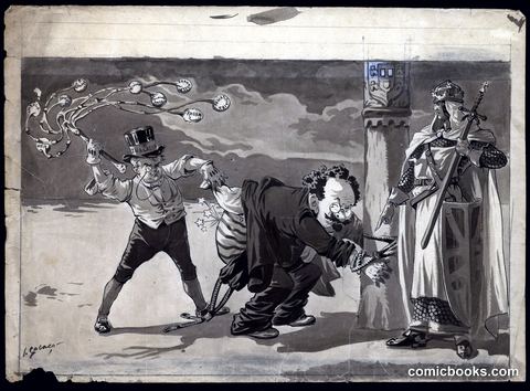 Afonso Costa Whipped by Talassa Before the Nation