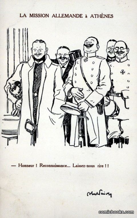 La Mission Allemande à Athènes