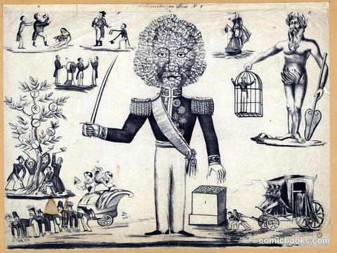 Political Caricature: The People's Advocate, No. 7