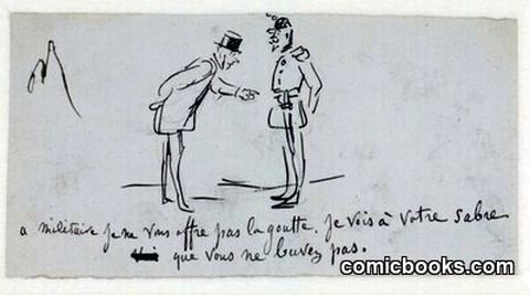 A Militaire je ne vous offre pas la goutte