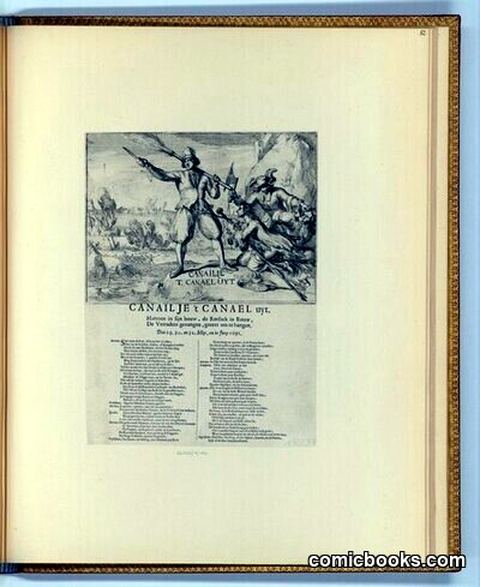 Caricature of French Losses at Cape La Hogue