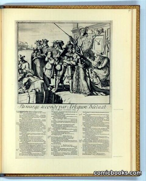 Satire on the Departure of Louis XIV and James II to Ireland
