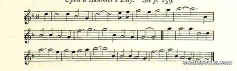 Musical Notation from 'Upon a Summer's Day'