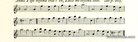 Musical Notation from Seventeenth-Century Satirical Song