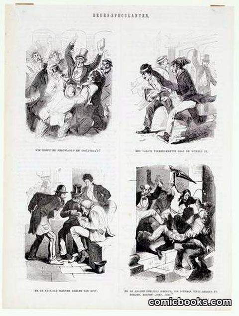 Beurs-speculanten (Stock Exchange Speculators)