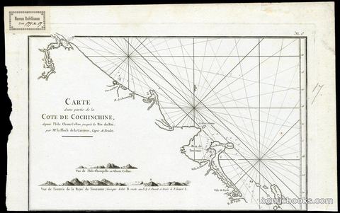 Carte d'une partie de la Cote de Cochinchine