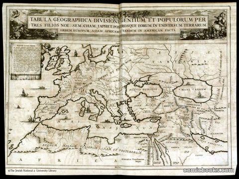 Tabula Geographica Divisionis Gentium et Populorum