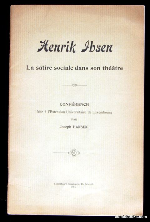 Henrik Ibsen: La satire sociale dans son théâtre