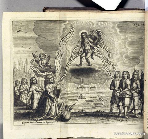 Political Vision: Cromwell and Mazarin Satirized