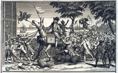 John Law on the Donkey of Sancho Panza