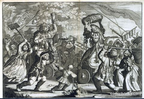 Strijd tussen de windhandel en de aanstaande armoede (Battle Between Wind-Trade and Impending Poverty)