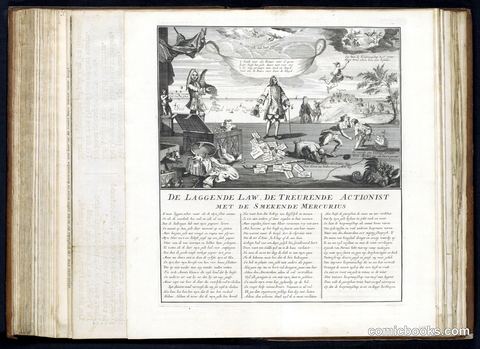 De Lachende Law, de Treurende Actonist en de Smekende Mercurius