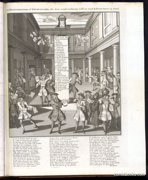 The Desperate Traders at Amsterdam's Stock Exchange