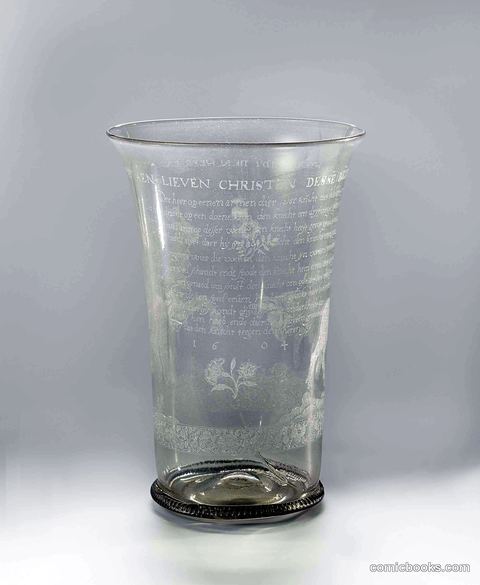 Beaker with Satire on the Pope