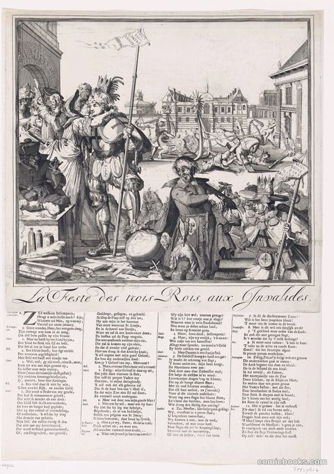 La Feste Des fools—Roys, aux Invalides (The Feast of Fools—Kings, at the Invalides)