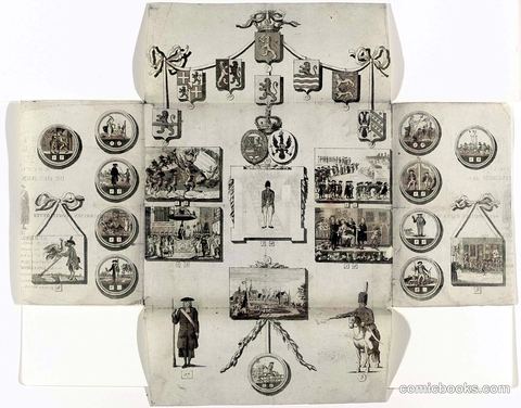 Bordspel over de patriotten (Game of the Patriots)