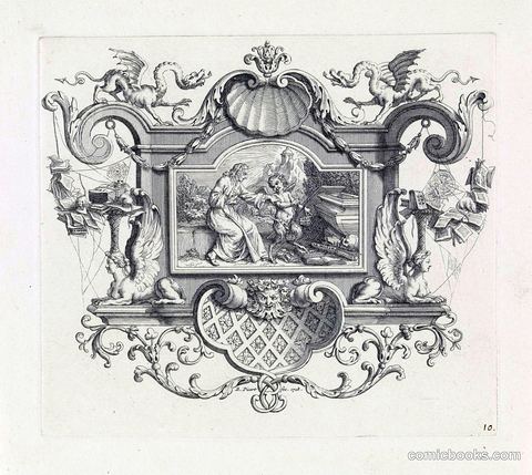 Nicolas Boileau with a Satyr