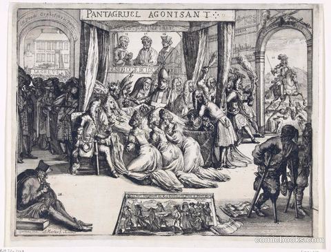 Pantagruel Agonisant (Pantagruel Dying)