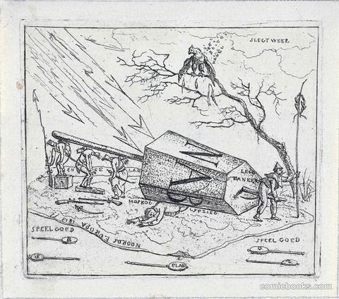 Napoleon Crushed Under a Hexagonal Block