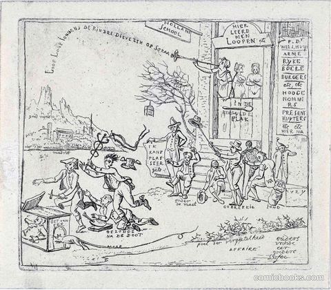 A Dutch Schoolhouse Scene