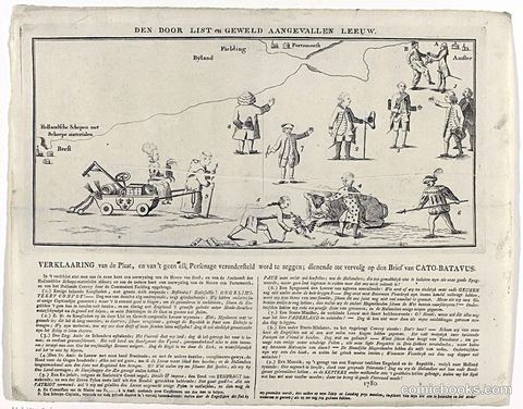 De Nederlandse Leeuw door list en geweld aangevallen (The Dutch Lion Attacked by Cunning and Force)