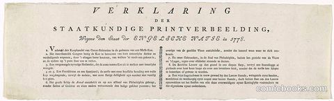 Explanation of the First Satirical Print on English Losses in the Struggle with America